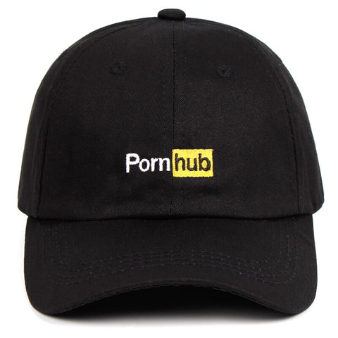 100% Cotton hub Baseball Cap Dad Hat Unisex Anime Cap Snapback Embroidery men Women Summer Hats Spoof caps (Black) - webtekdev