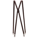 1cm Skinny Suspenders Women Mens Unisex Slim Thin Trouser Straps Adjustable Braces Clip-on Pants Suspenders Belt - webtekdev