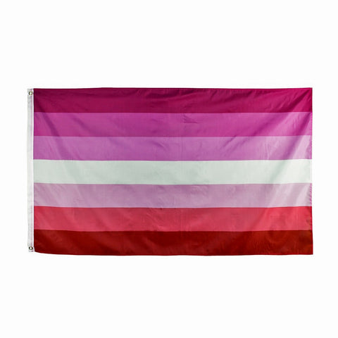 johnin 90*150cm LGBT Rainbow homosexual Lipstick Kiss lip Lesbian Pride Flag - webtekdev