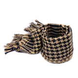 Fashion Mens Lightweight Square Outdoor Shawl Military Arab Tactical Desert Army Shemagh KeffIyeh Arafat Scarf Fashion - webtekdev