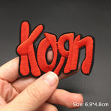 Rock Music Metal Band Patches Iron On For Clothing Punk Embroideried Patch Badges Clothes Stickers DIY Appliques Stripes - webtekdev