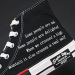 High Top Shoes Women Plus Size 270 mm Designer Sneakers 2020 Fashion High Top Sneakers Autumn Women's Canvas Shoes - webtekdev