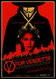 V for Vendetta Poster Classic Movie Retro Poster Kraftpaper Wall Decor for Home Bar Living room dining room decoration painting - webtekdev