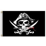 Pirate Flag 60x90cm Calico Flag Skull Flag Polyester Banner Flags And Banners Home Decor Fade Resistant Jolly Roger Flag Decor - webtekdev