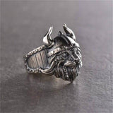 Unique Animal Cat 316L Stainless Steel Ring Wedding Ring Boho Chic Retro Cat Rings for Man Jewelry - webtekdev