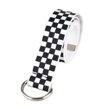 SKA BELT Checkered Black and White - webtekdev