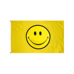 Flaglink 3x5fts  yellow happy face smiley smile Flag - webtekdev