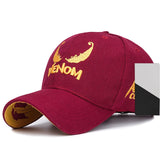 2019 New Venom Embroidery Baseball Cap Couple Hip Hop Cotton Hat Fashion Golf hats Outdoor Sports Caps - webtekdev