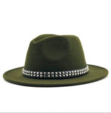 Fashion Wool Men's Fedora Hat - webtekdev