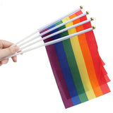 Rainbow Flag Colorful Rainbow Peace Flags Lesbian Gay Parade Flags Banner LGBT Pride LGBT Flag Home Decoration 3 sizes #OW - webtekdev