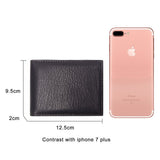 Casual Men's Wallets Leather Solid Luxury Wallet Men Pu Leather - webtekdev