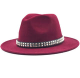 Fashion Wool Men's Fedora Hat - webtekdev