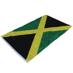 Happy Gifts 90 x150cm Jamaican Country State Flag Polyester Jamaica National Banner Large High Quality Polyester Fabrics - webtekdev