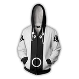 Cloudstyle 3D Zip Up Hoodie Men Anime Naruto 3D Print Cosplay Sweatshirt Long Sleeve Hoody Streetwear Zipper Jacket Hipster 5XL - webtekdev