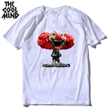 COOLMIND QI0320A summer cool 100% cotton printed funny men T shirt new design short sleeve casual mal cewneck Tshirt for men - webtekdev