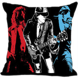 Custom Decorative Pillowcase Music Band Acdc Style Square Zippered Pillow Cover 35X35,40x40,45x45cm(One Side)180516-54 - webtekdev