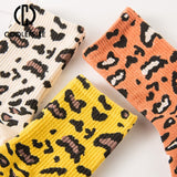 Casual Stretch Fashion Personality High Quality Soft Leopard Short Socks Popular Women's Socks For Female Girl Cotton Sock WD001 - webtekdev