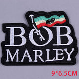 Pulaqi Punk Metal Band Cloth Patches Embroidered Patches For Clothing Applique Rock Music Fans Badges Stickers Iron on Patches F - webtekdev