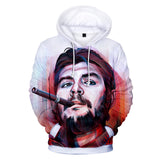 Che Guevara 3D Printed 2018 New Fashion Hoodies Women/Men Long Sleeve Casual Hooded Sweatshirts Trendy Streetwear Hoodies 4XL - webtekdev