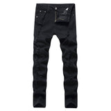 2020 new streetwear holes men's jeans ripped jeans for men skinny Distressed slim cotton women biker hip hop swag black pants - webtekdev