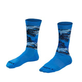 Sports Outdoor Camouflage Cycling Socks Men Cross-country Mountain Compression Bike Socks Army Green Calcetines Ciclismo - webtekdev