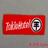 Pulaqi Punk Metal Band Cloth Patches Embroidered Patches For Clothing Applique Rock Music Fans Badges Stickers Iron on Patches F - webtekdev