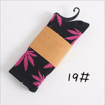 Winter high Quality Harajuku chaussette Style Weed Socks For Women Men's Cotton Hip Hop Socks Man Meias Mens Calcetines - webtekdev