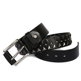 Genuine Leather Heavy Metal Belt - webtekdev