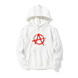 New Funny Printed Harajuku Hoodies Men Anarchy Symbol Sweatshirt Male Punk Rock Female's Hoodie Bedlam Evil Anarchist War Rocker - webtekdev