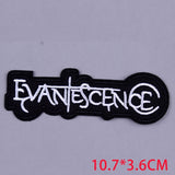 Pulaqi Punk Metal Band Cloth Patches Embroidered Patches For Clothing Applique Rock Music Fans Badges Stickers Iron on Patches F - webtekdev