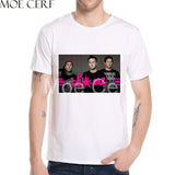 MOE CERF New Arrival Zombie skull Blink 182 Album 1999 Design T Shirt Summer Short Sleeve Funny Boy Tops Punk Teen Tees L9-O-187 - webtekdev