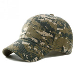 New Fashion Adjustable Unisex Army Camouflage Camo Cap Casquette Hat Baseball Cap Men Women Casual Desert Hat #H1020 - webtekdev