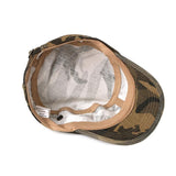 Fibonacci 2018 New Classic Camouflage Men Military Caps Army Cadet Hats Cotton Adjustable Flat Top Patrol Cap - webtekdev