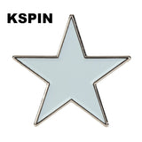 Red Star Lapel Pin  Badge Enamel Pin badge brooch Lapel pin Jeans shirt Cool Jewelry Gift XY0162 (XY0162) - webtekdev