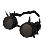 Fashion Men Women Welding Goggles Gothic Steampunk Cosplay Antique Spikes Vintage Glasses Eyewear Goggles Punk Rivet - webtekdev
