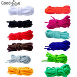 100cm-160cm Long of Round Shoelaces Shoe Strings Shoe Laces Cord Ropes for Boots Voilet Pink Purple Red - webtekdev