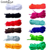 100cm-160cm Long of Round Shoelaces Shoe Strings Shoe Laces Cord Ropes for Boots Voilet Pink Purple Red - webtekdev