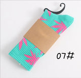 Winter high Quality Harajuku chaussette Style Weed Socks For Women Men's Cotton Hip Hop Socks Man Meias Mens Calcetines - webtekdev