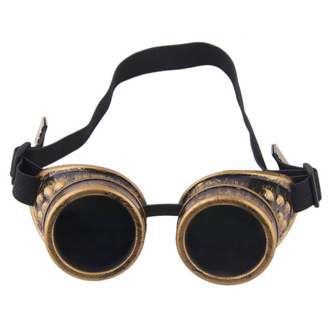 2019 Fashion Retro Steampunk Cyber Goggles Glasses Cyber Goggles Steampunk Glasses Vintage Retro Welding Punk Gothic Sunglasses - webtekdev