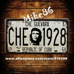 [ Mike86 ] CHE GUEVARA 1928 Car License Plates Vintage Art  Wall Plaque decor Metal Painting PUB Cafe D-136 Mix order 30*15 CM - webtekdev