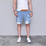 Cotton Jean Men's Pants Vintage Hole Cool Trousers for Guys Summer Europe America Style Plus Size 3XL ripped jeans Male - webtekdev