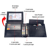 Casual Men's Wallets Leather Solid Luxury Wallet Men Pu Leather - webtekdev
