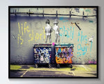 Banksy Graffiti Art Abstract Canvas Painting Posters and Prints Wall Canvas Art Home Decor - webtekdev