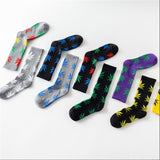 Moda Socmark Funny Socks Men Comfortable High Quality Cotton Happy Hemp Leaf Maple Casual Long Weed Crew Sock Dress Harajuku - webtekdev