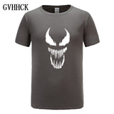 Venom T shirt Men Fashion Tshirt Anime Originality Spiderman Cotton T-shirt EU Size Streetwear Movie Tops Tee - webtekdev