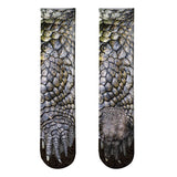 New Funny Socks 3D Paw Printed Animal Socks Women Cat Zebra Leopard Panda Paw Long Cotton Socks  for Women Men Unisex - webtekdev
