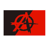 Freedom red anarchy flag Decoration banner 90*150cm/ 3x5ft flag for hanging - webtekdev