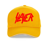 Fashion Brand Printing Slayer Heavy Metal Thrash Rock Band Baseball cap Summer adjustable Metal Band hats Unisex snapback hat - webtekdev