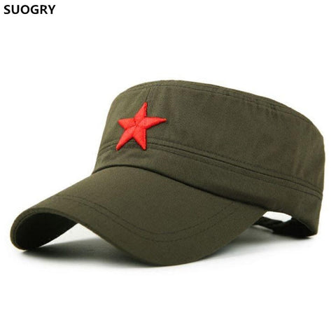 Red Star Guerilla Hat Military Cap - webtekdev