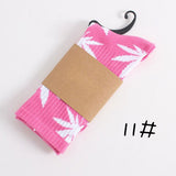 Winter high Quality Harajuku chaussette Style Weed Socks For Women Men's Cotton Hip Hop Socks Man Meias Mens Calcetines - webtekdev